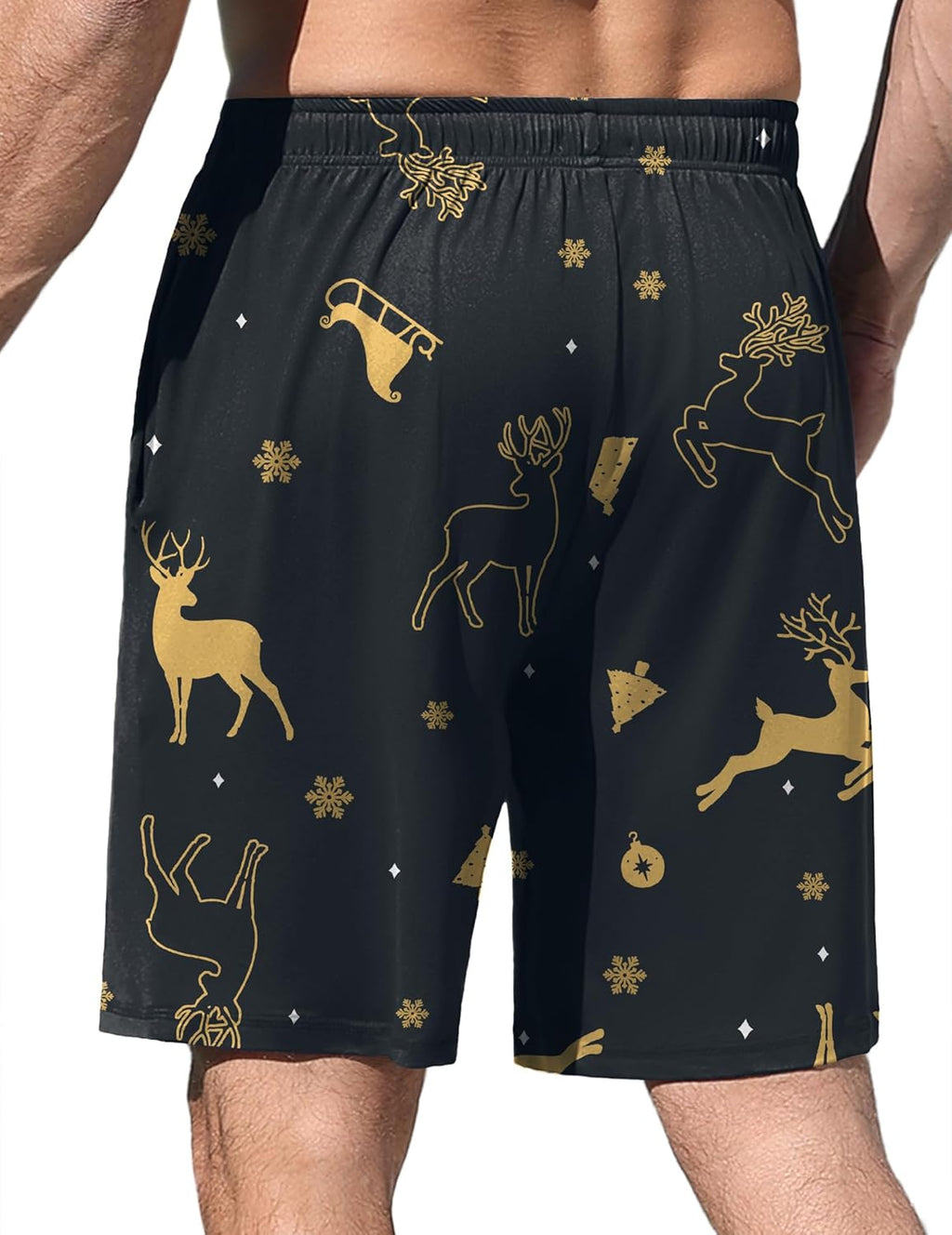 Men's Pajama Shorts Soft Sleepwear Bottoms