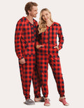 Christmas Couples Hooded Onesie Pajamas (US Only)
