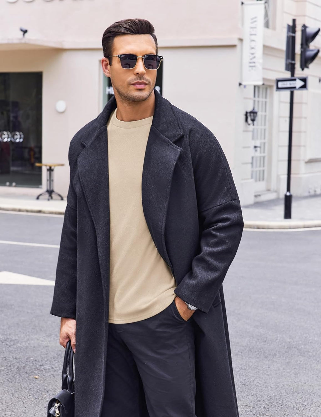 Mens Long Sleeve Fleece Thermal Sweatshirts