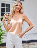 Lace Silk Satin Pajama Tank Tops