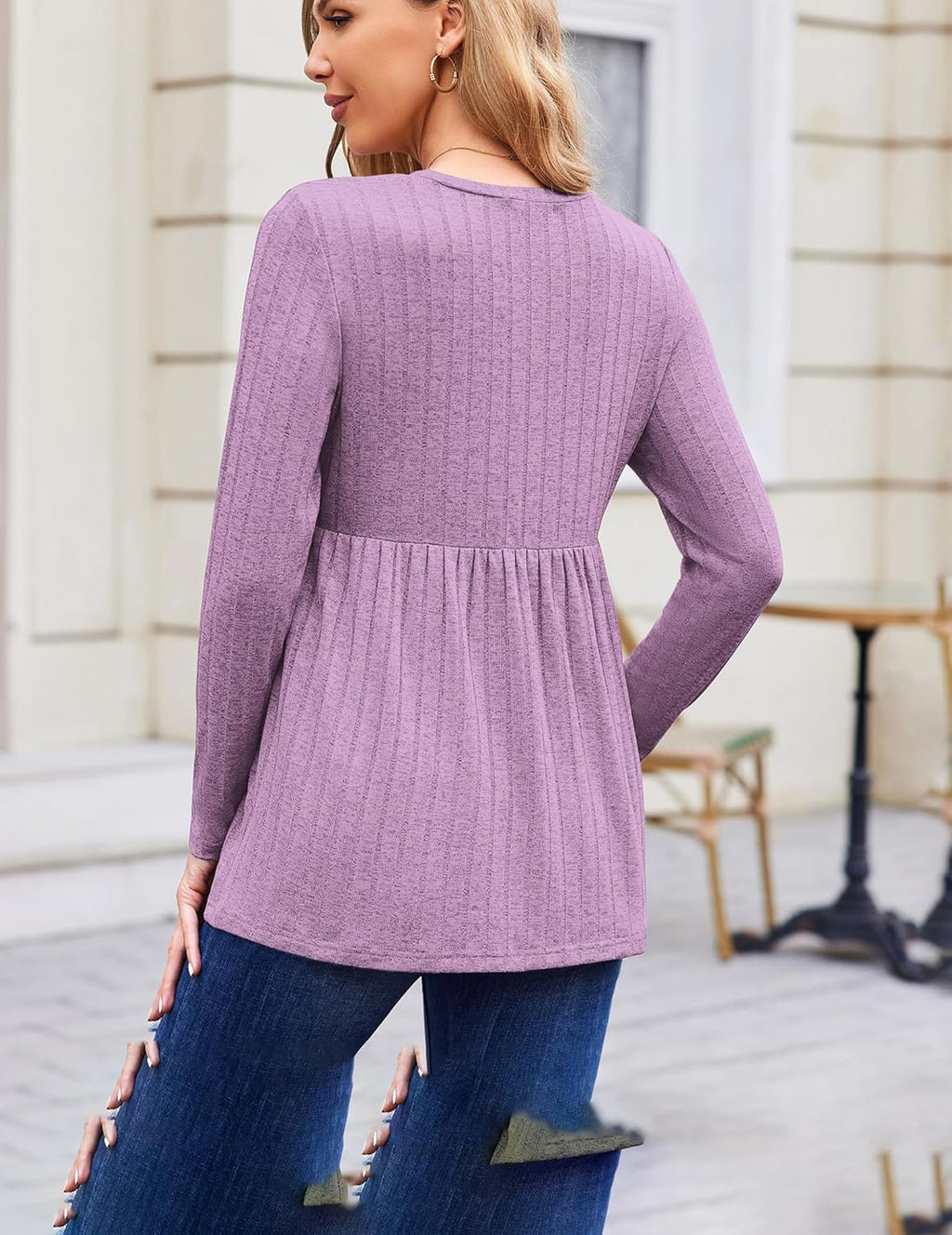Maternity Tops Long Sleeve Tunic Blouses