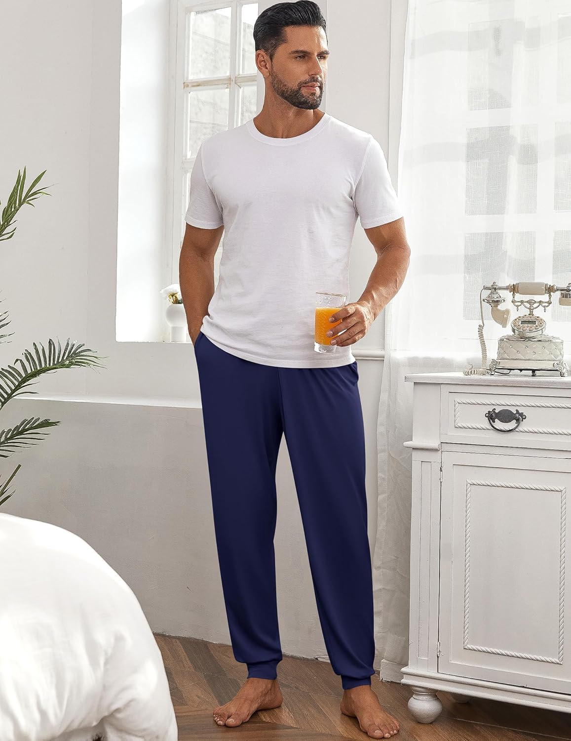 Men's Pajama Pants, Lightweight Loungewear