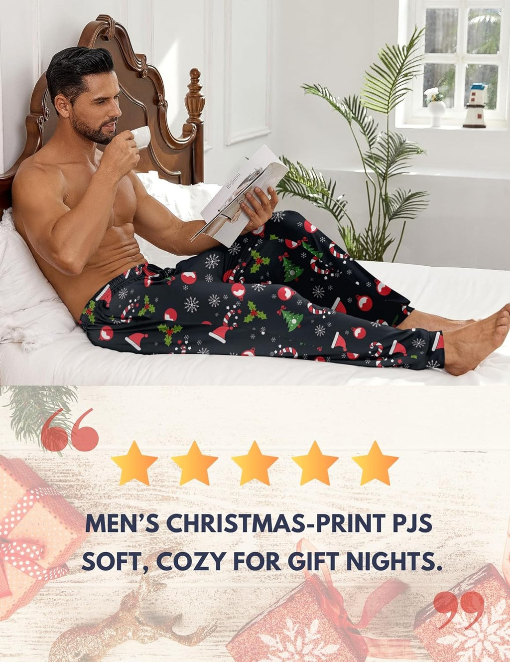 Men's Pajama Pants, Lightweight Loungewear