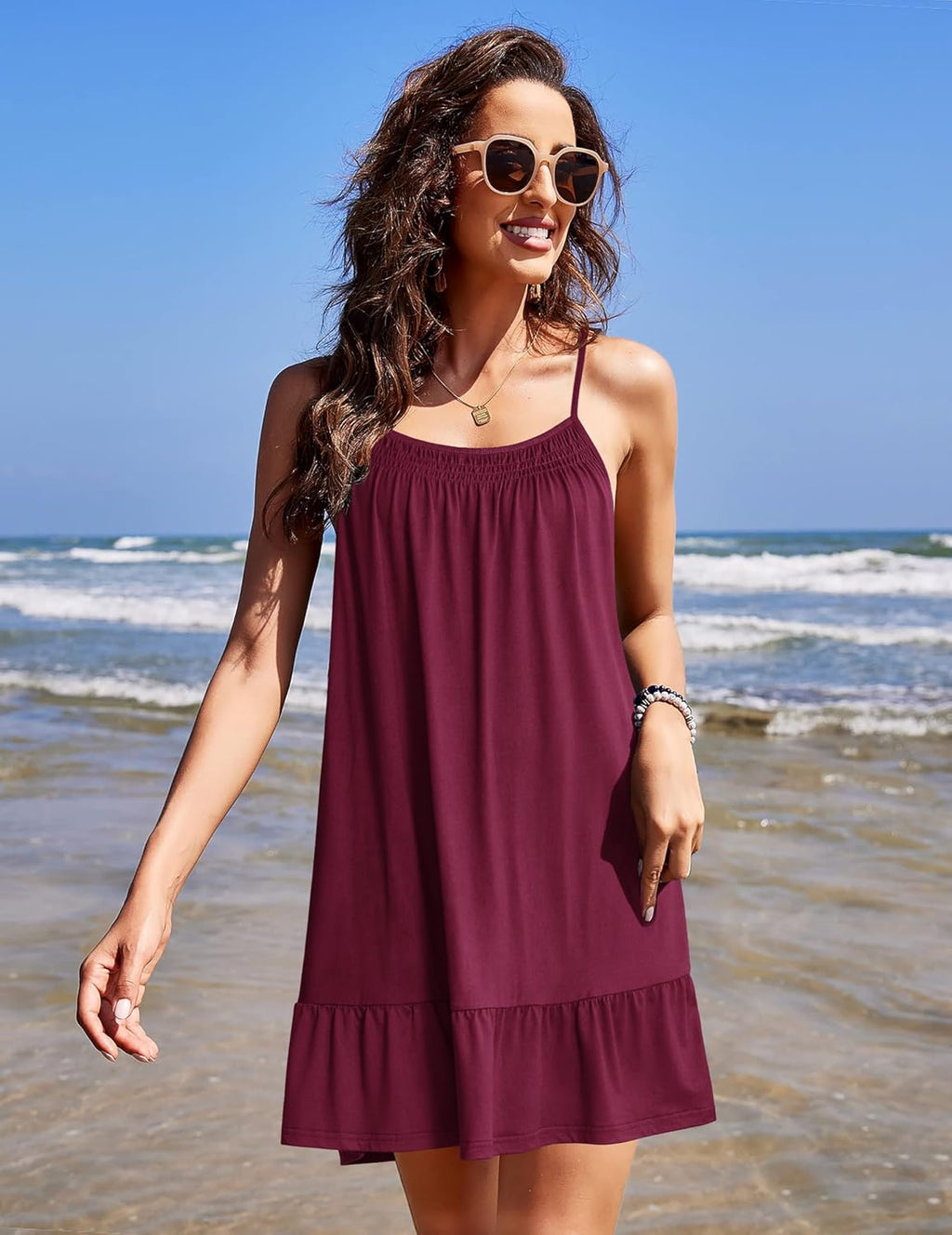 Sleeveless Sleep Dress Chemise Sleepwear