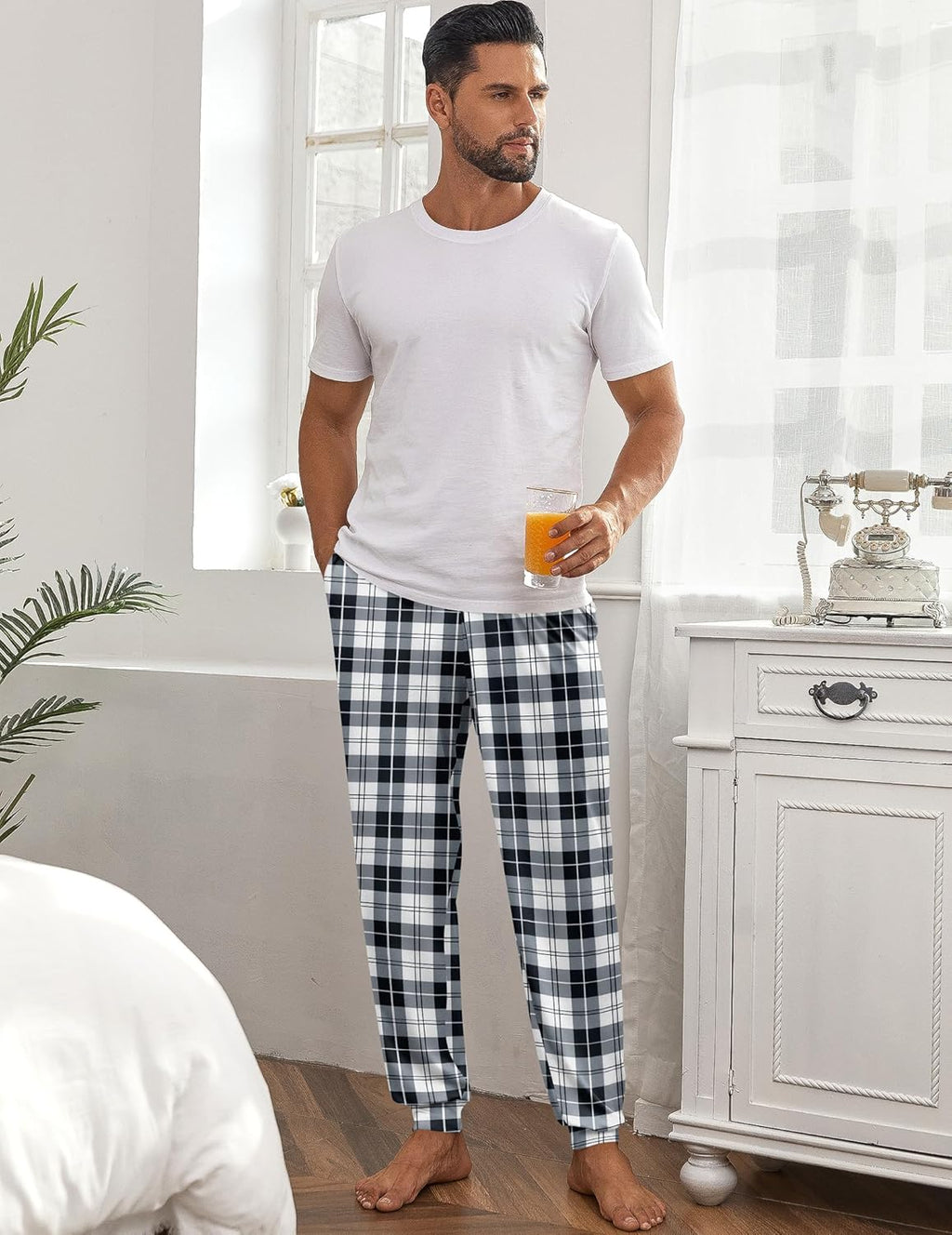 Men's Pajama Pants, Lightweight Loungewear
