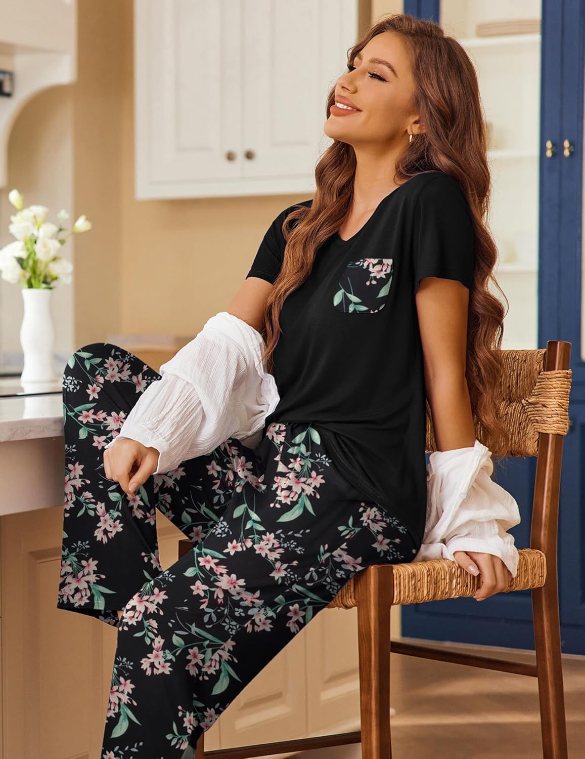 Pajama Sets 2 Piece Short Sleeve Pj Sets