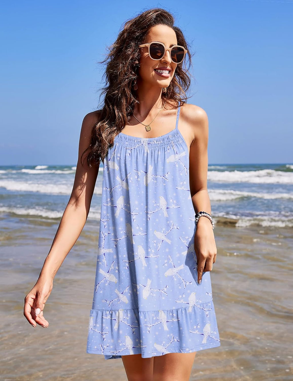 Sleeveless Sleep Dress Chemise Sleepwear