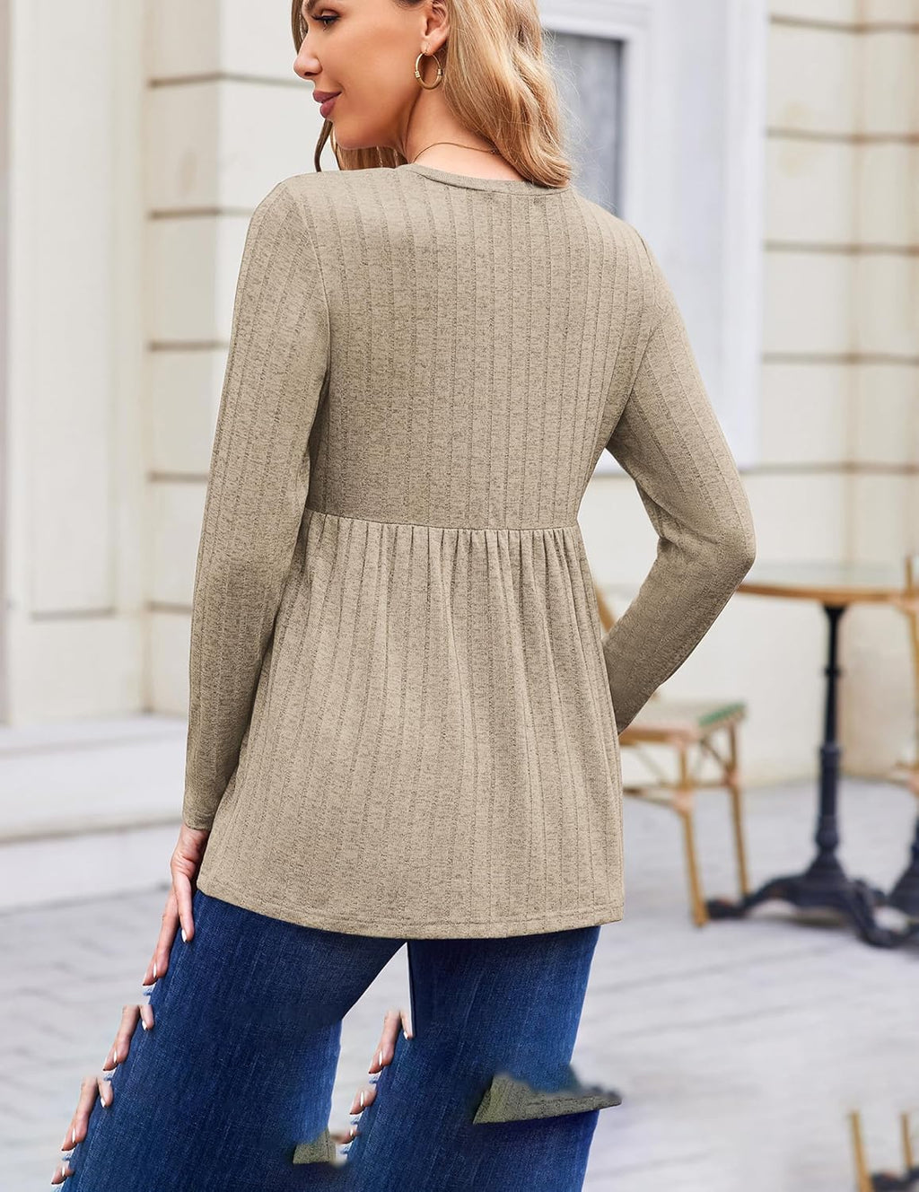 Maternity Tops Long Sleeve Tunic Blouses