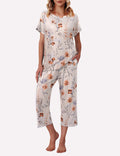 Cute Print with Pockets Pajama Sets (US Only)