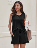 Sleeveless Loungewear Top and Shorts 2 Piece (US Only)