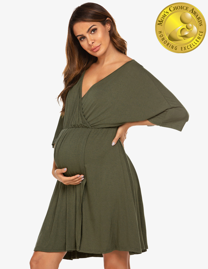 Maternity Dress Nursing Nightgown (US Only)