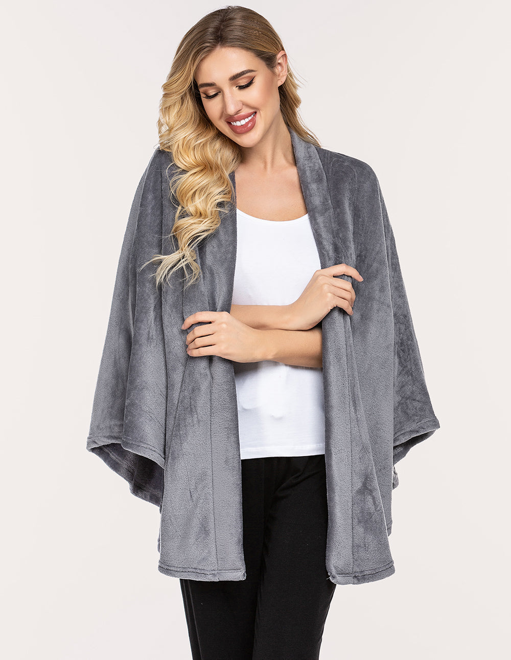 Flannel Shawl Ponchos (US Only)