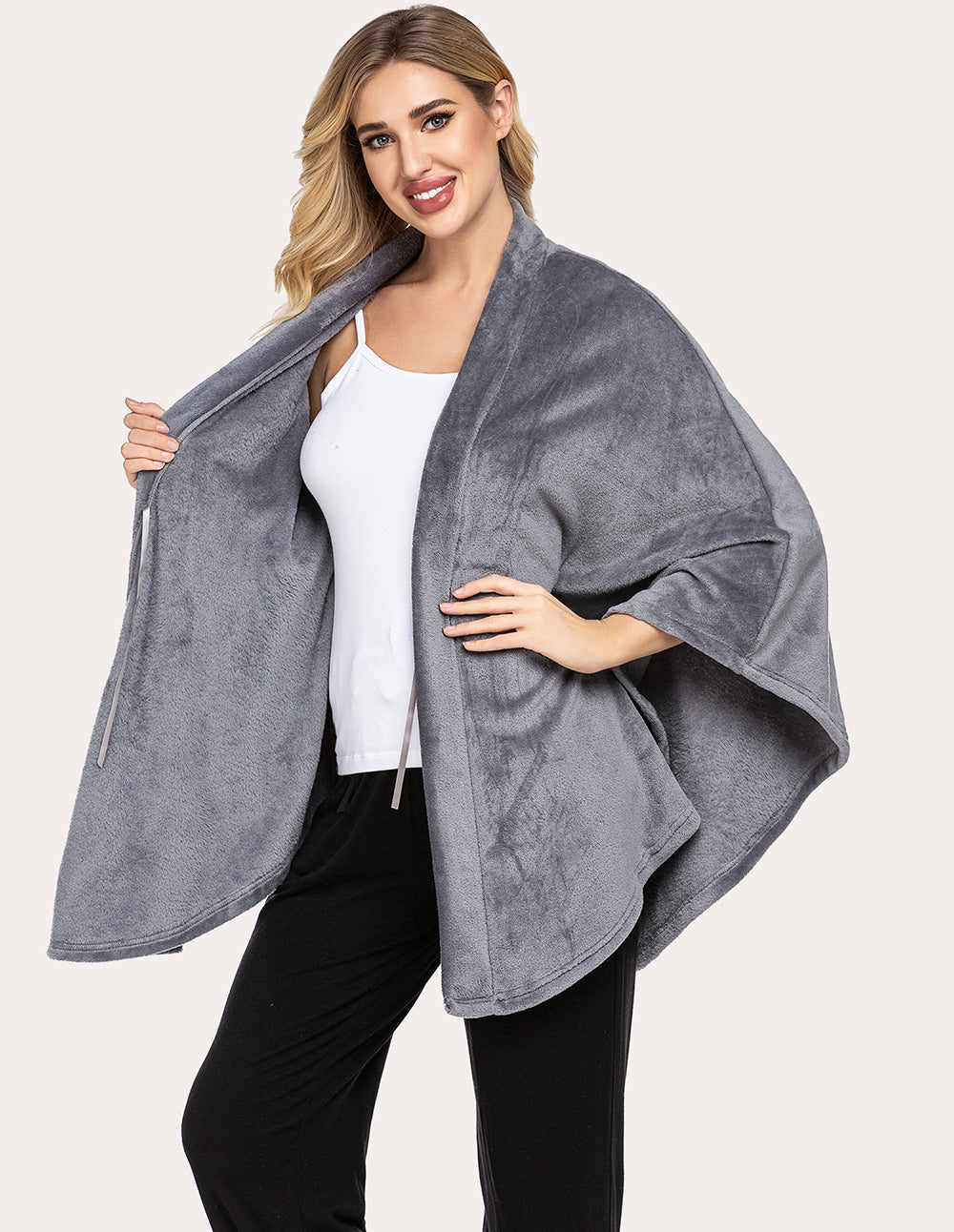 Flannel Shawl Ponchos (US Only)