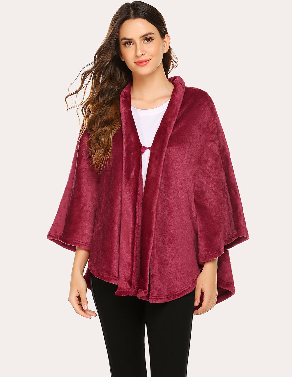 Flannel Shawl Ponchos (US Only)