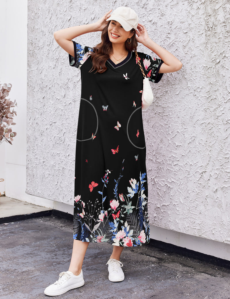 Ultra-Soft Long Nightgown with Pocket (US Only)