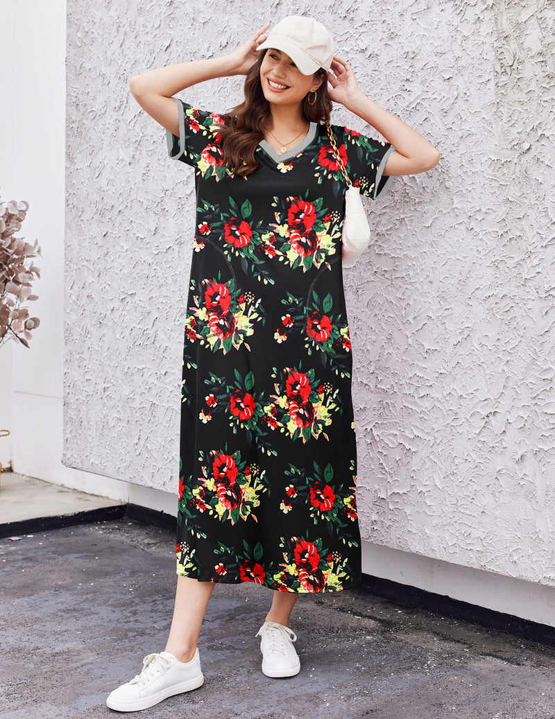 Ultra-Soft Long Nightgown with Pocket (US Only)