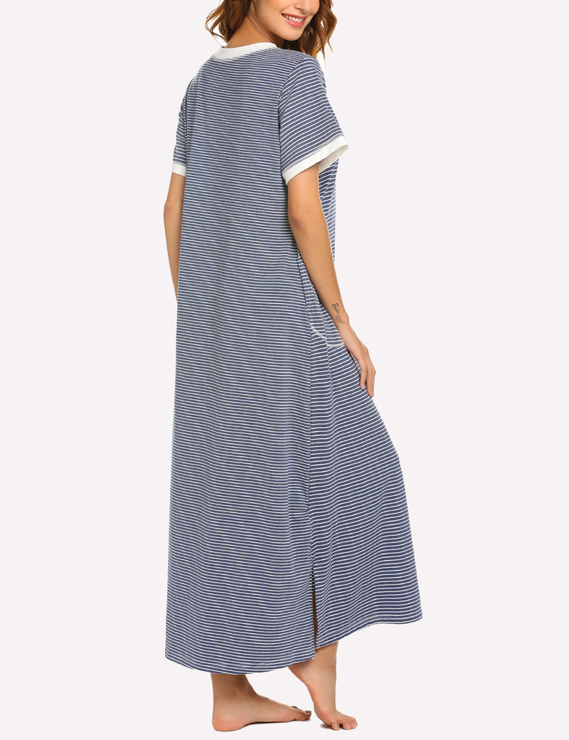 Ultra-Soft Long Nightgown with Pocket (US Only)