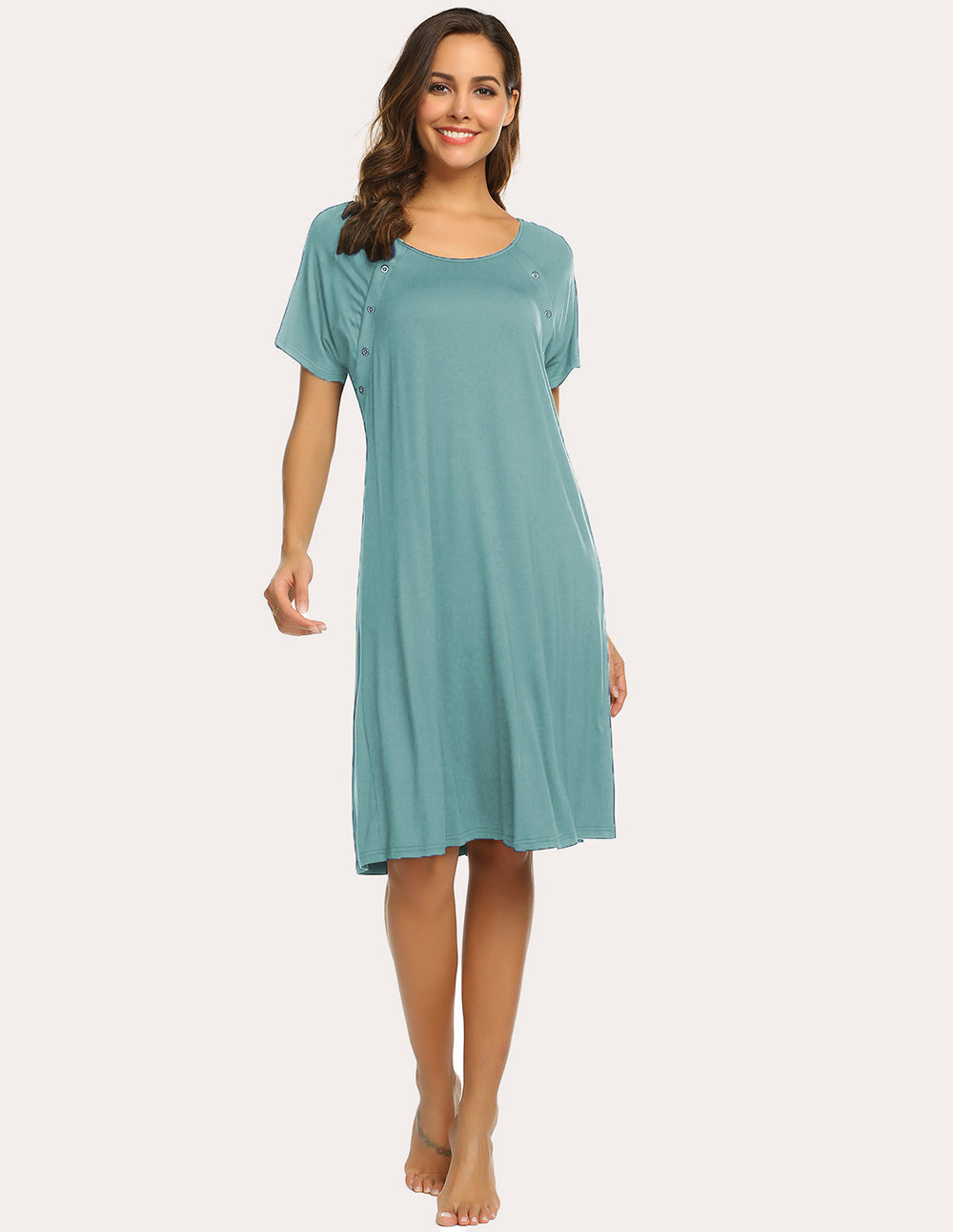 Breastfeeding Maternity Nightdress (US Only)