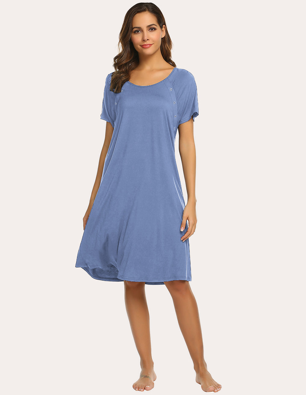 Breastfeeding Maternity Nightdress (US Only)
