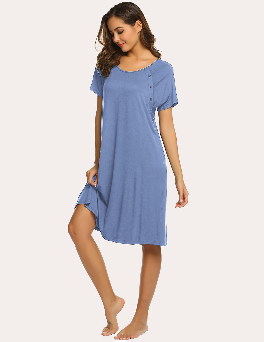 Breastfeeding Maternity Nightdress (US Only)