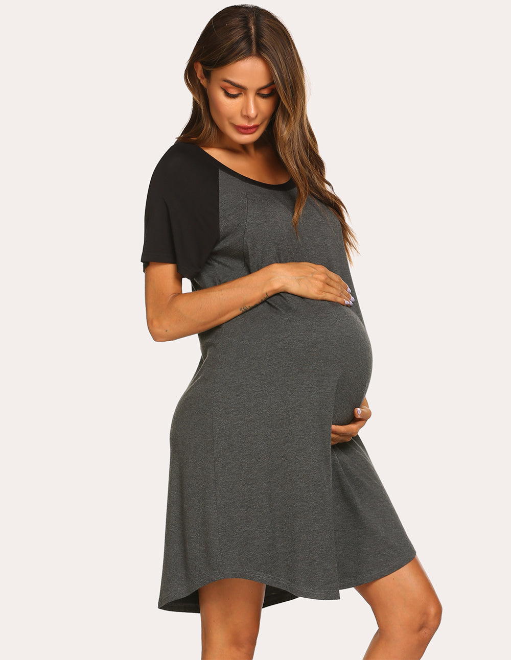 Breastfeeding Nightdress Nursing Nightgown (US Only)