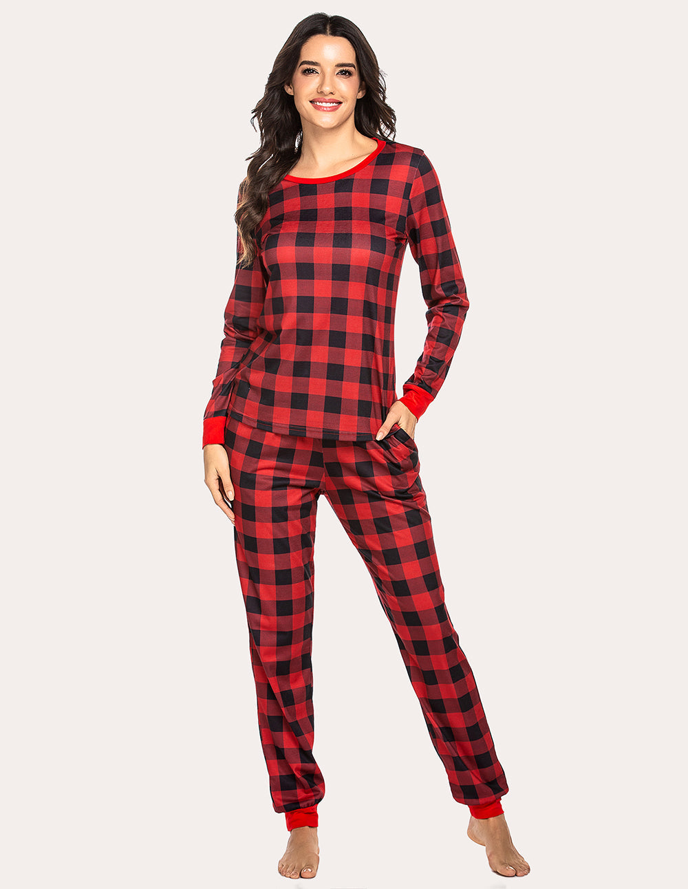 Plaids Pajamas Set (US Only)
