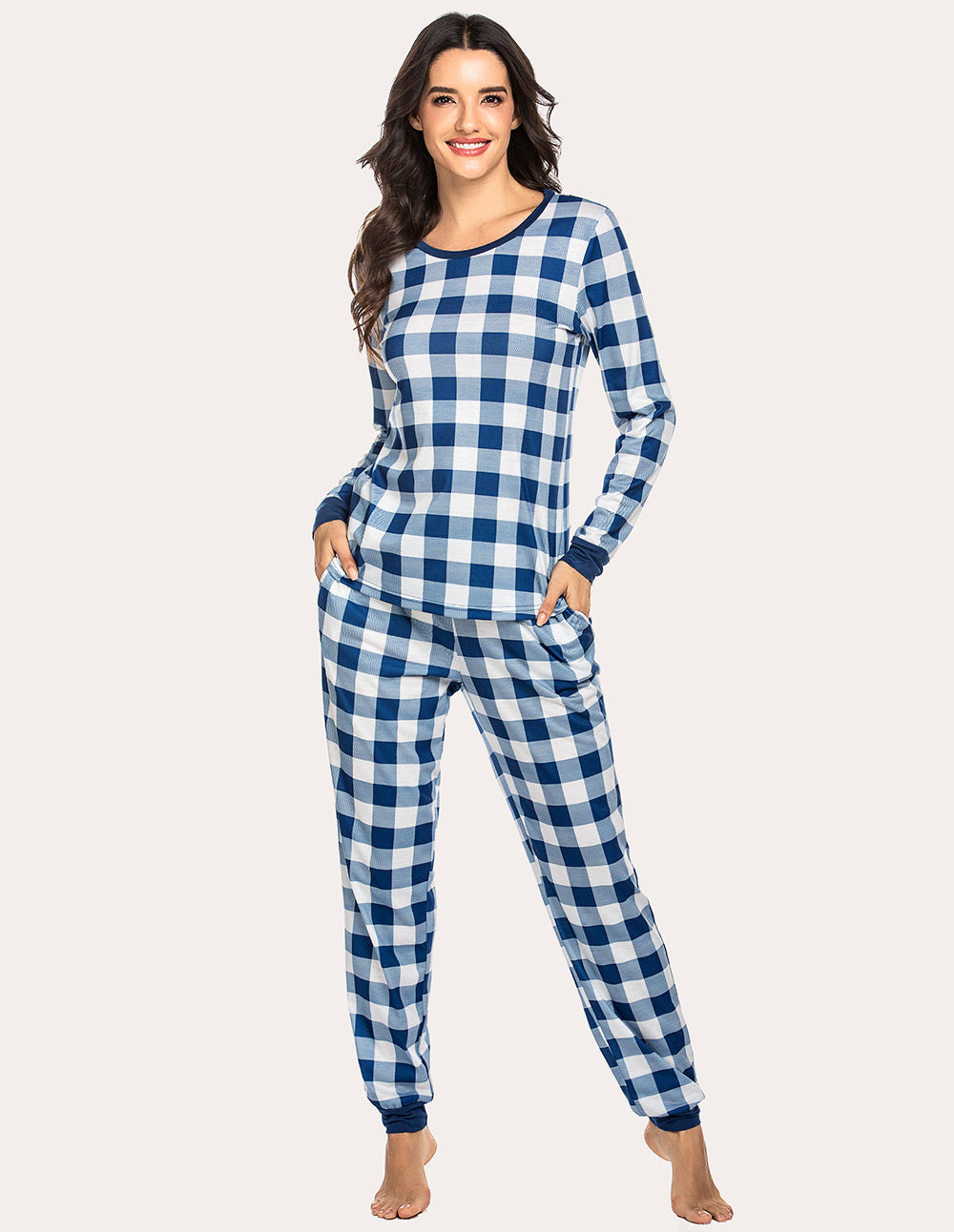 Plaids Pajamas Set (US Only)