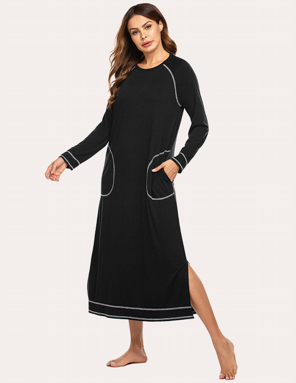 Ultra-Soft Nightdress with Pocket (US Only)