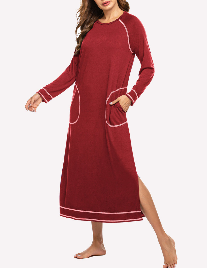 Ultra-Soft Nightdress with Pocket (US Only)