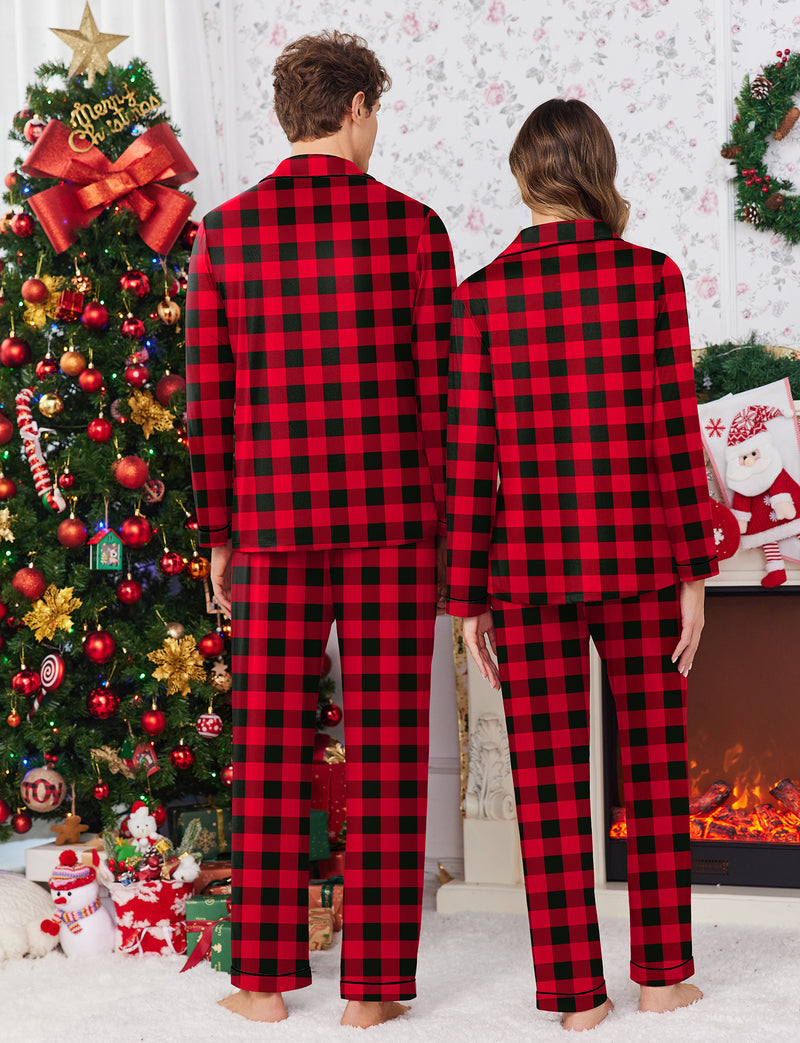 Christmas Couple Matching Pajamas Pj Set
