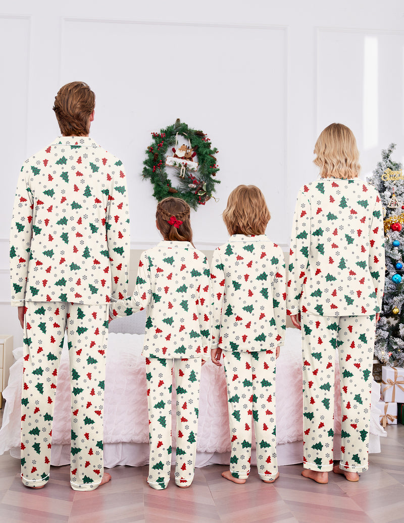Christmas Family Matching Pajamas Long Sleeve Pj Set