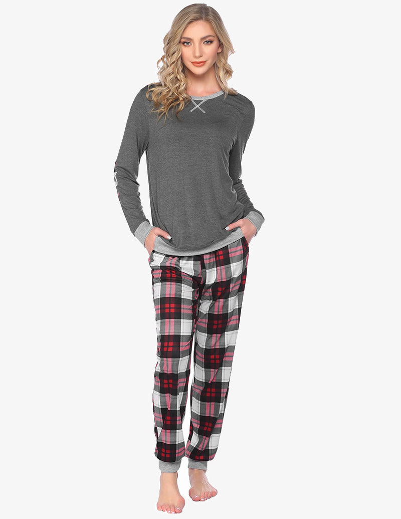 Soft Plaid Pajama Set (US Only)