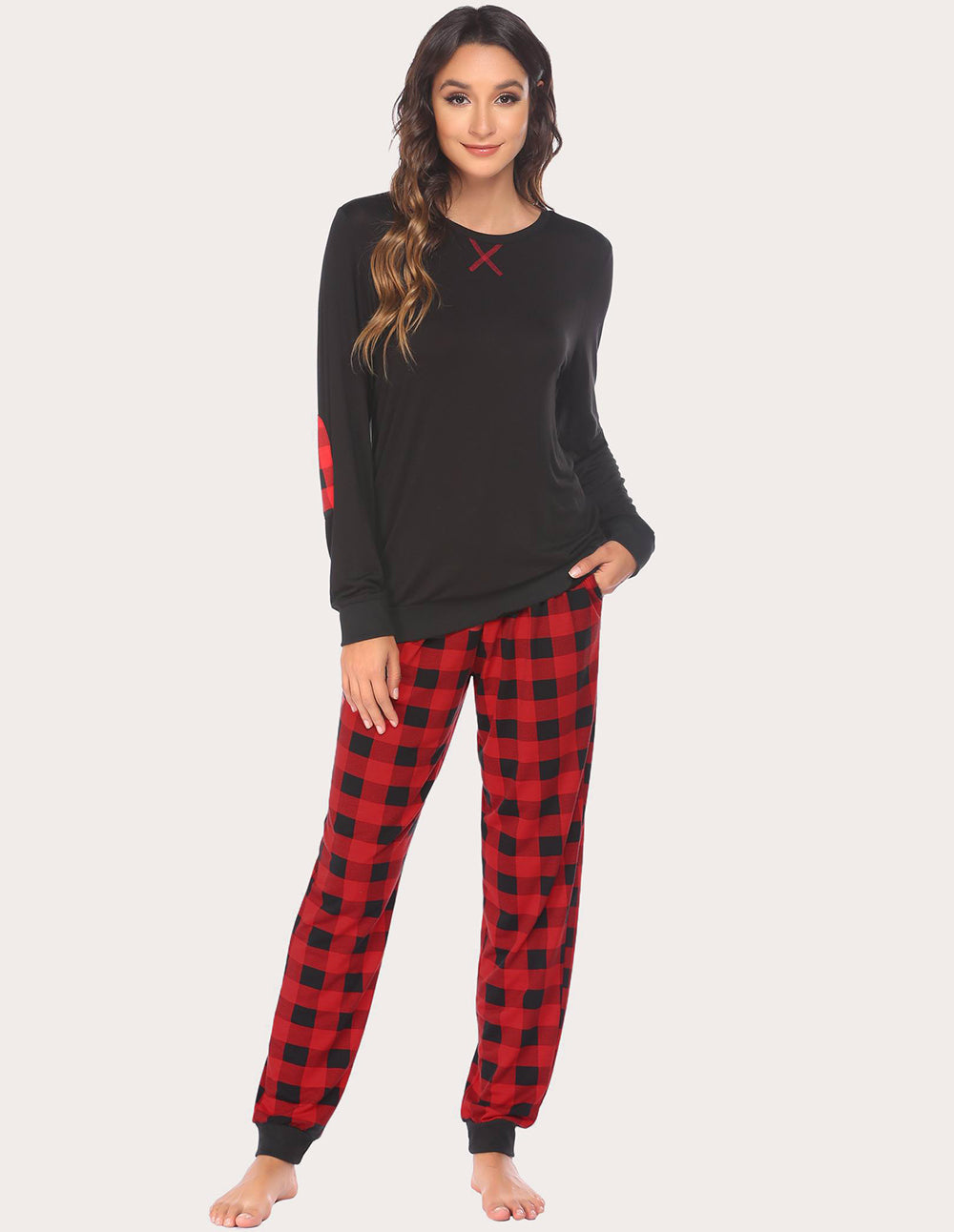 Soft Plaid Pajama Set (US Only)