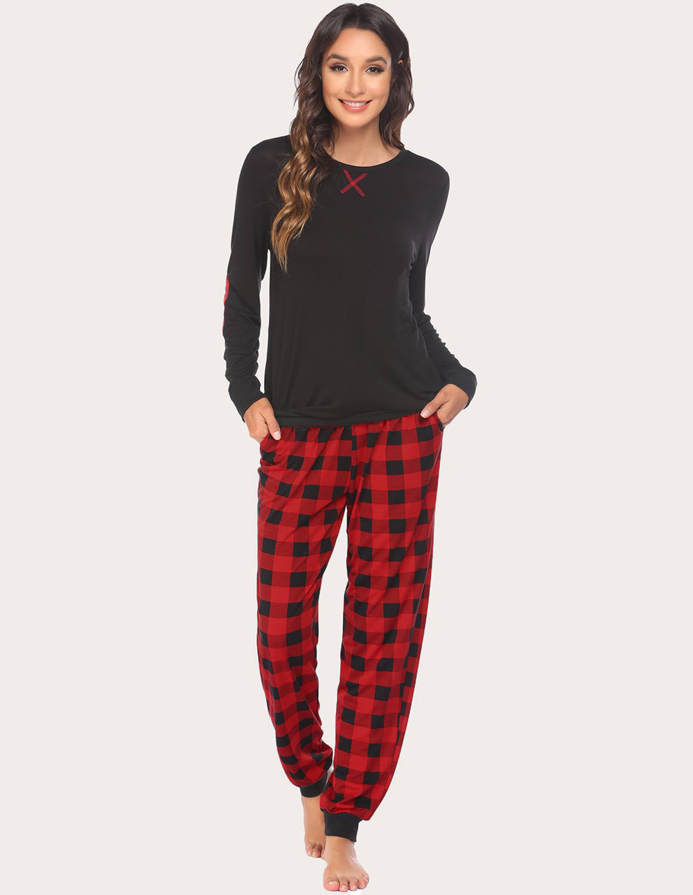 Soft Plaid Pajama Set (US Only)