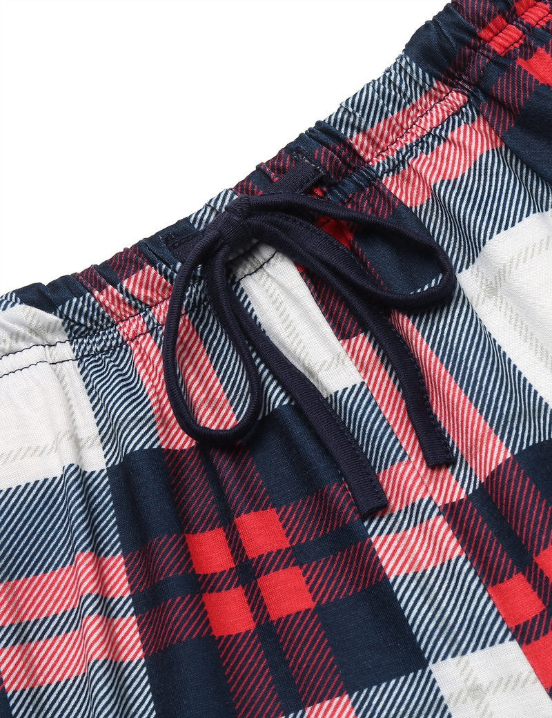 Soft Plaid Pajama Set (US Only)