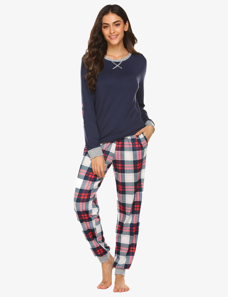 Soft Plaid Pajama Set (US Only)