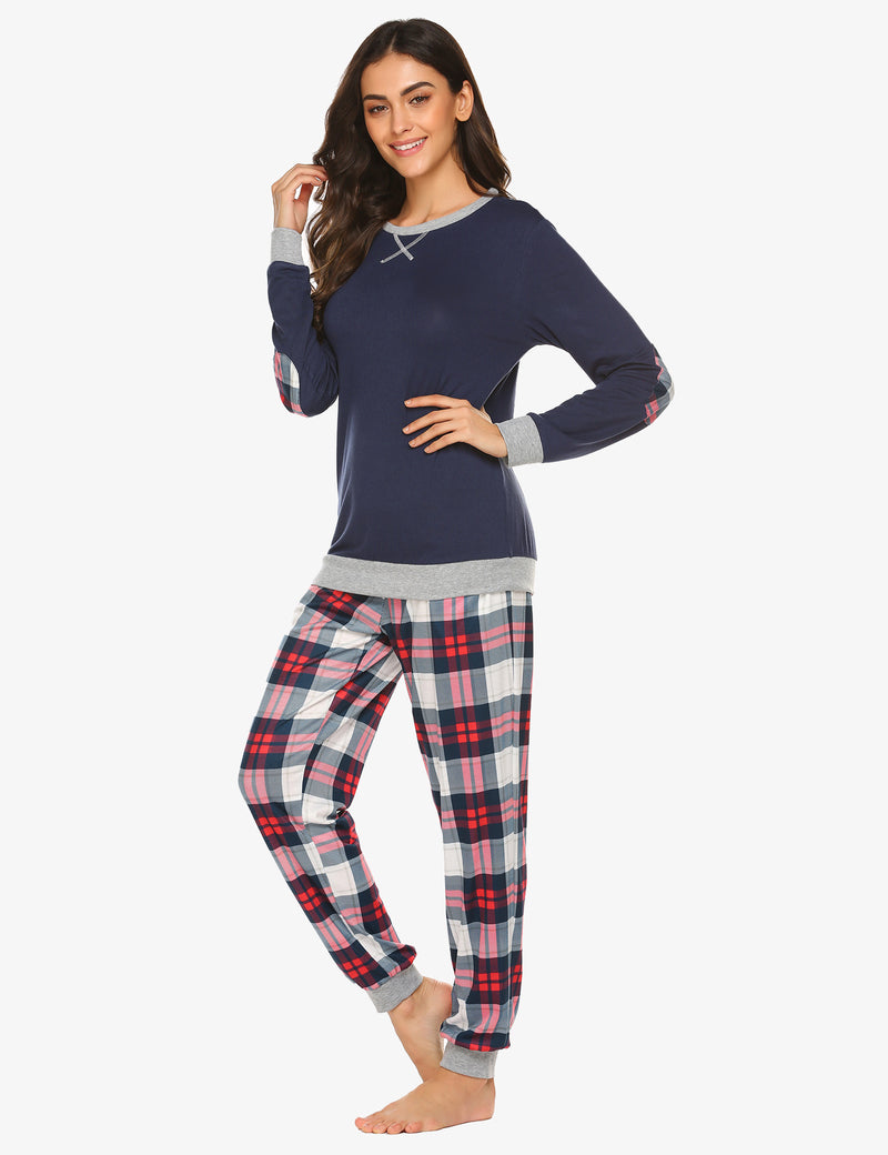Soft Plaid Pajama Set (US Only)