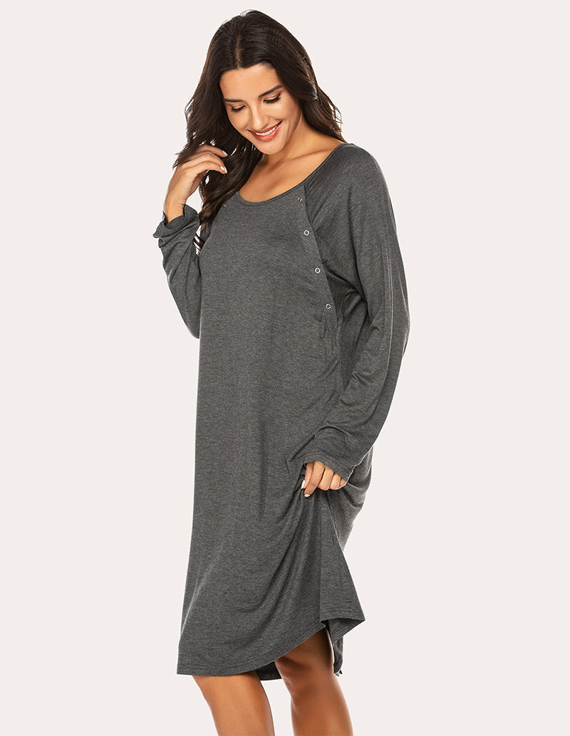 Breastfeeding Maternity Nightdress (US Only)