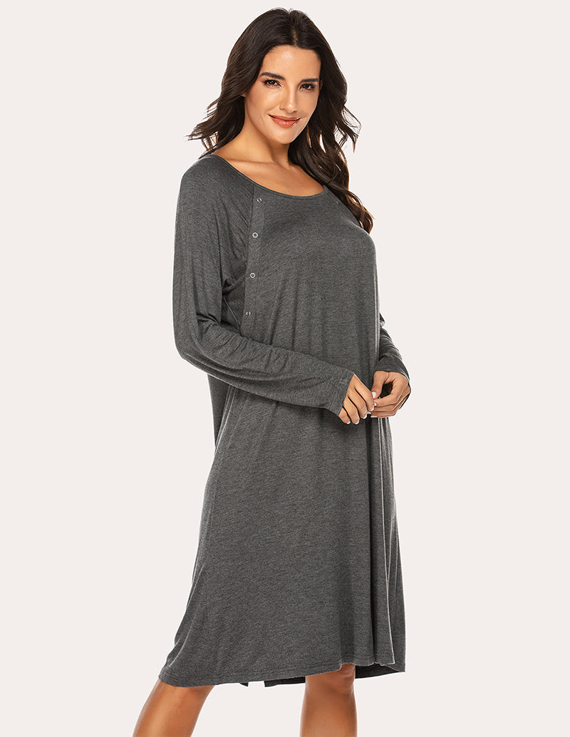 Breastfeeding Maternity Nightdress (US Only)