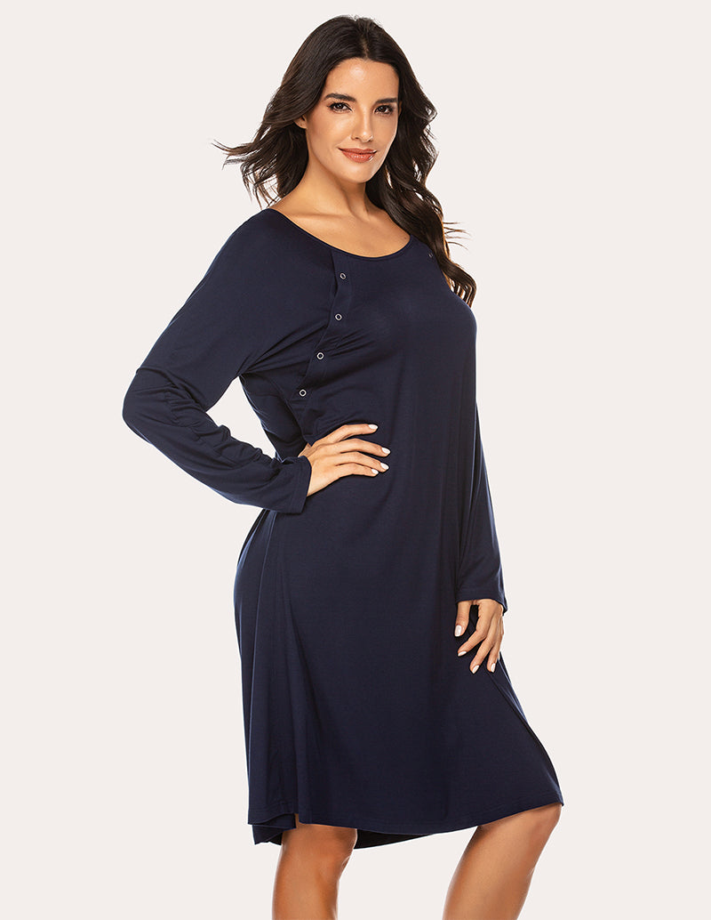 Breastfeeding Maternity Nightdress (US Only)