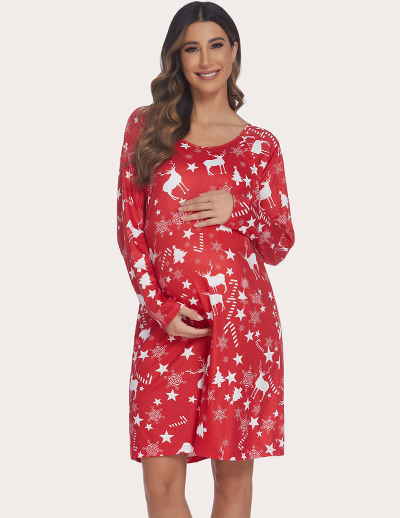 Breastfeeding Maternity Nightdress (US Only)