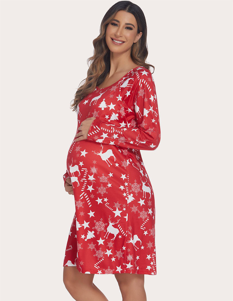 Breastfeeding Maternity Nightdress (US Only)