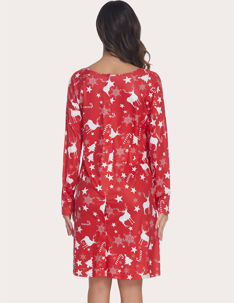 Breastfeeding Maternity Nightdress (US Only)