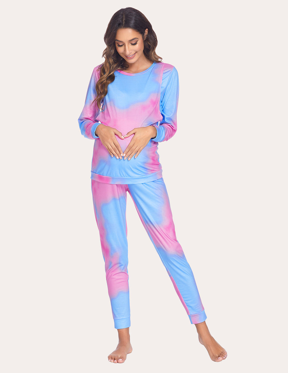 Materntiy Nursing Pajamas Set (US Only)
