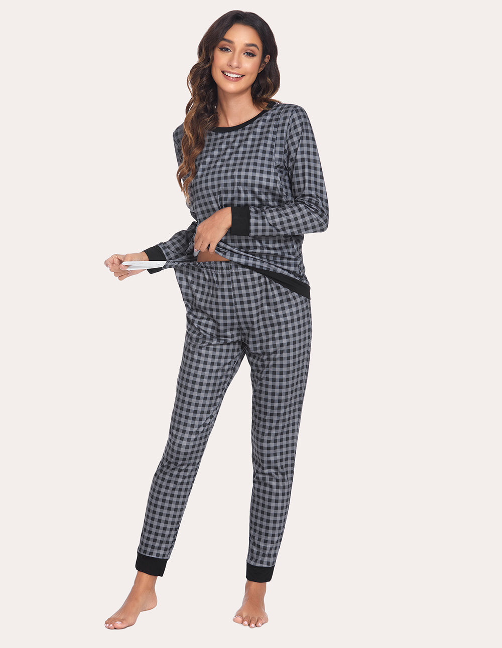 Materntiy Nursing Pajamas Set (US Only)