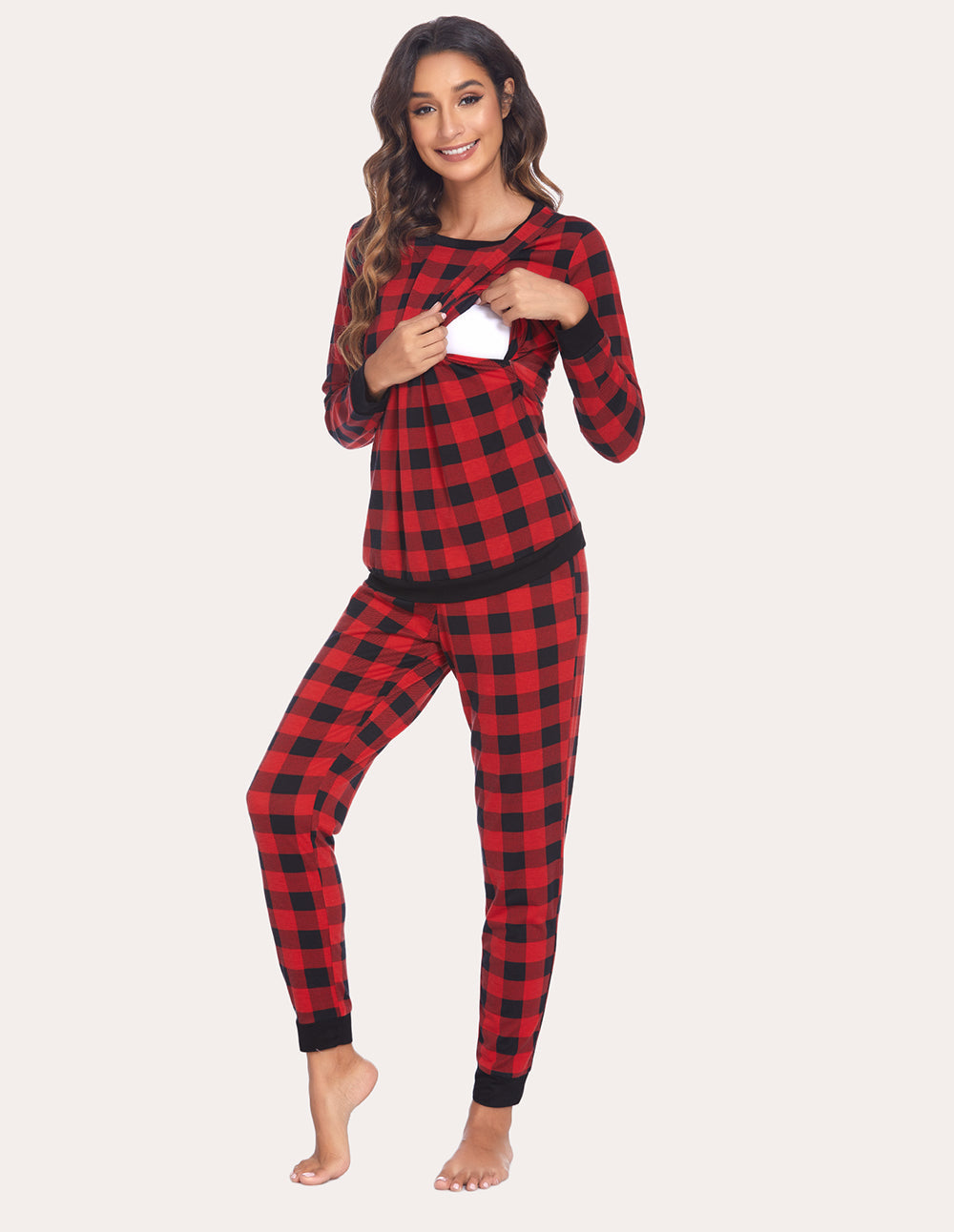 Materntiy Nursing Pajamas Set (US Only)