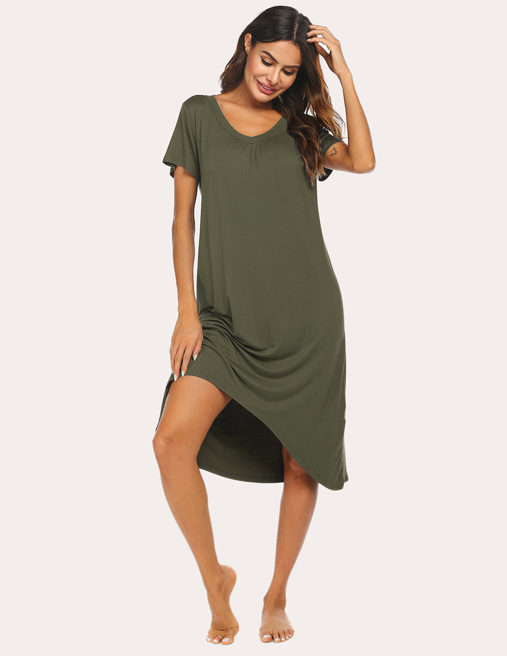 High Low Hem Comfy Nightdress (US Only)