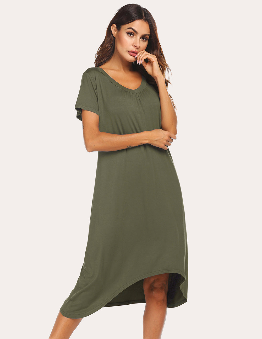 High Low Hem Comfy Nightdress (US Only)