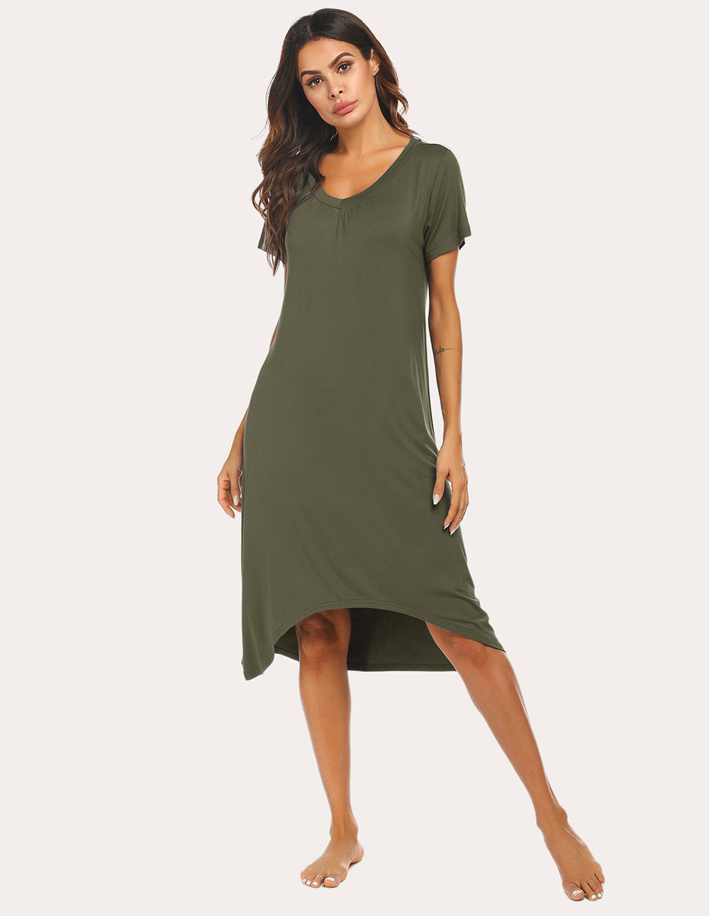 High Low Hem Comfy Nightdress (US Only)