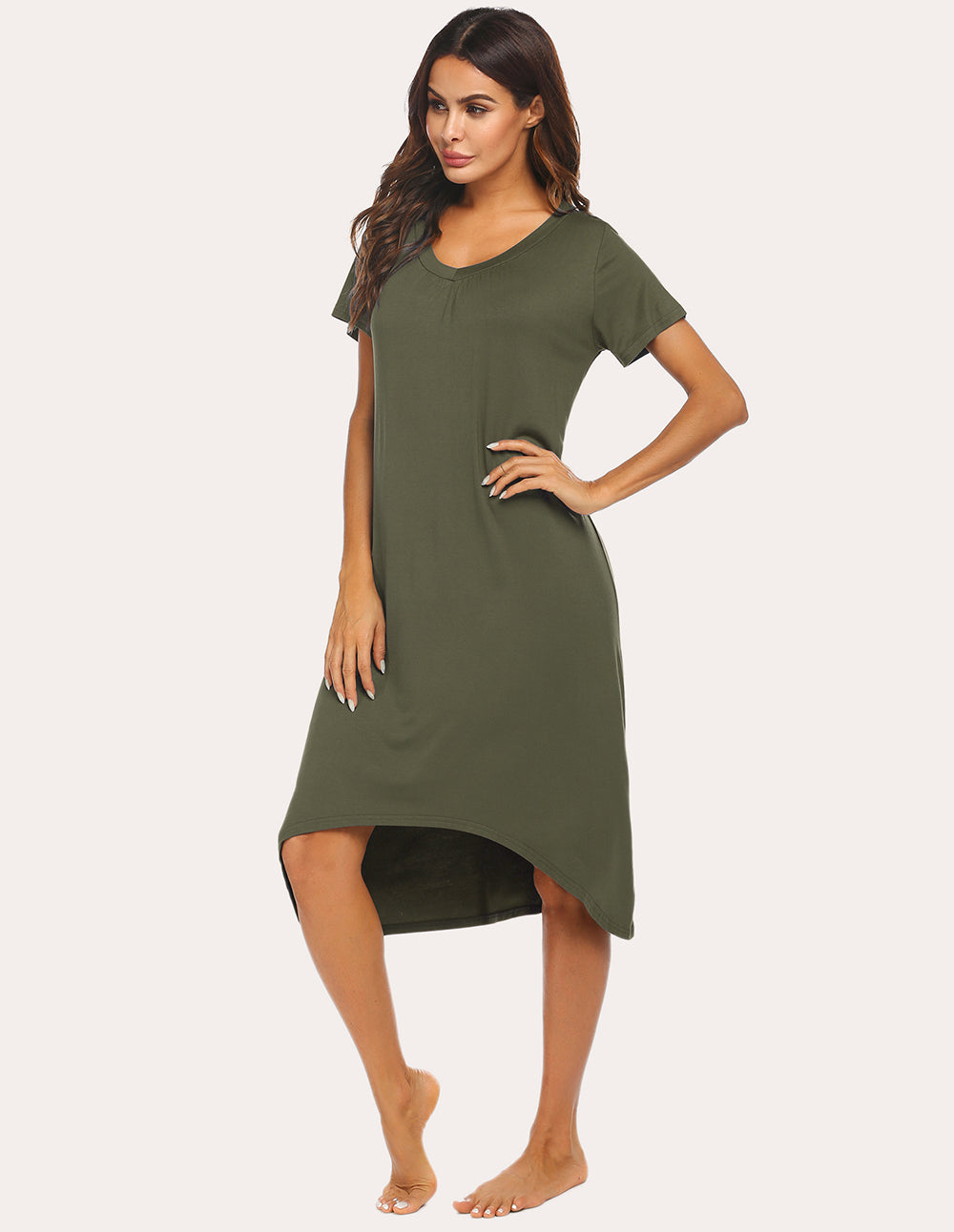 High Low Hem Comfy Nightdress (US Only)